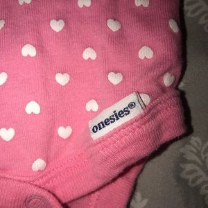 0-6 Month Baby Girl onesie and hats!